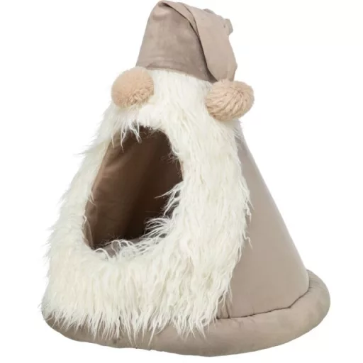 Trixie Xmas törpe formájú bársony hatású bújó 45 x 47 cm - BÉZS