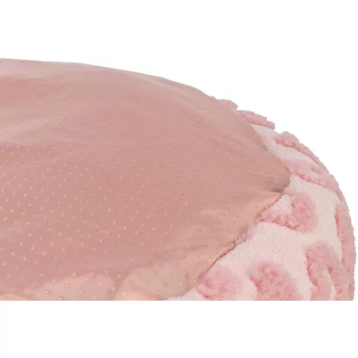 Trixie Valentin ágy szivecskékkel ø 50 cm - RÓZSASZÍN