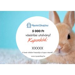 Nyuszishop ajándékutalvány - 5.000 Ft