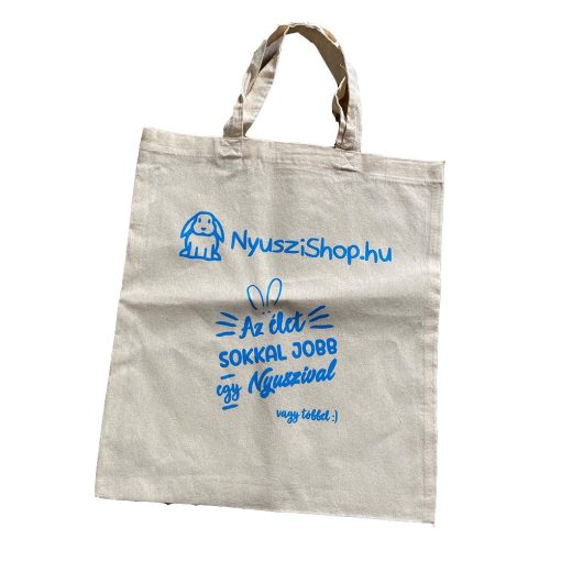 Nyuszishop vászontáska