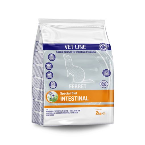 CUNIPIC Vetline Ferret Intestinal - Emésztőrendszert támogató speciális eledel görényeknek 2 kg