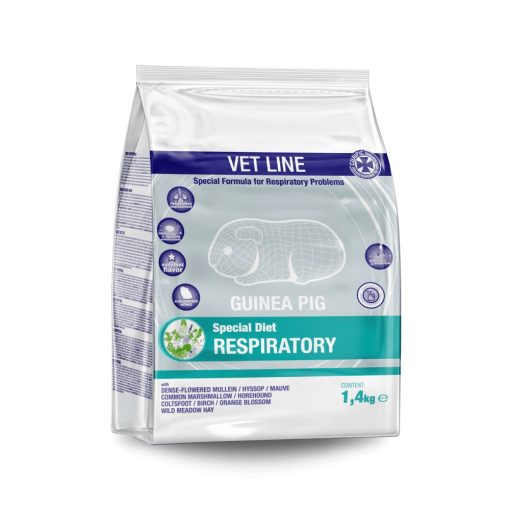 CUNIPIC Vetline GuineaPig Respiratory - Speciális eledel légzőrendszeri megbetegedésekre malacoknak