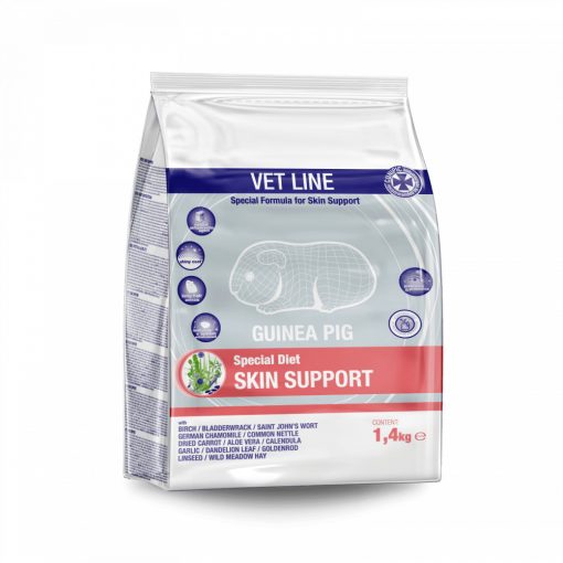 CUNIPIC Vetline GuineaPig Skin support - Speciális eledel bőrelváltozások kezelésére malacoknak 1,4