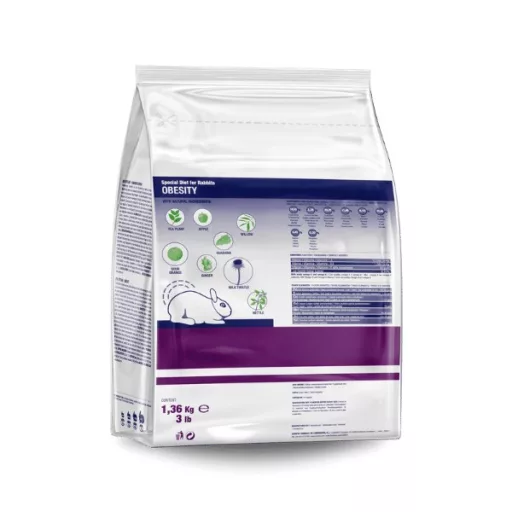 CUNIPIC Vetline Rabbit Obesity - Speciális eledel súlycsökkentésre 1,4 kg