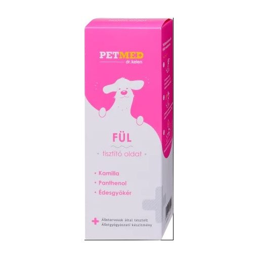 Dr. Kelen PETMED - Fültisztító oldat 75 ml