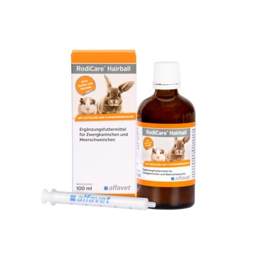 RodiCare® Hairball - Szőrgolyó elleni oldat nyulaknak és tengerimalacoknak 100 ml