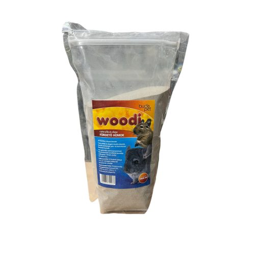 BudaPet Woodi fürdetőhomok 1000 ml