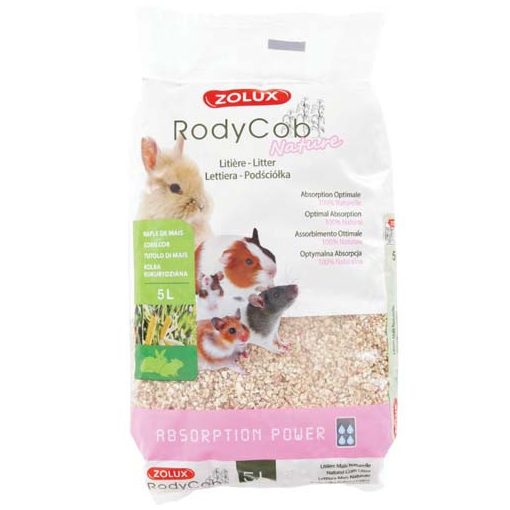 ZOLUX RodyCob Nature alom kukoricából rágcsálóknak - 5L