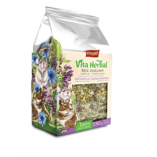 Vitapol VitaHerbal - Gyógynövény keverék deguknak és csincsilláknak 150g