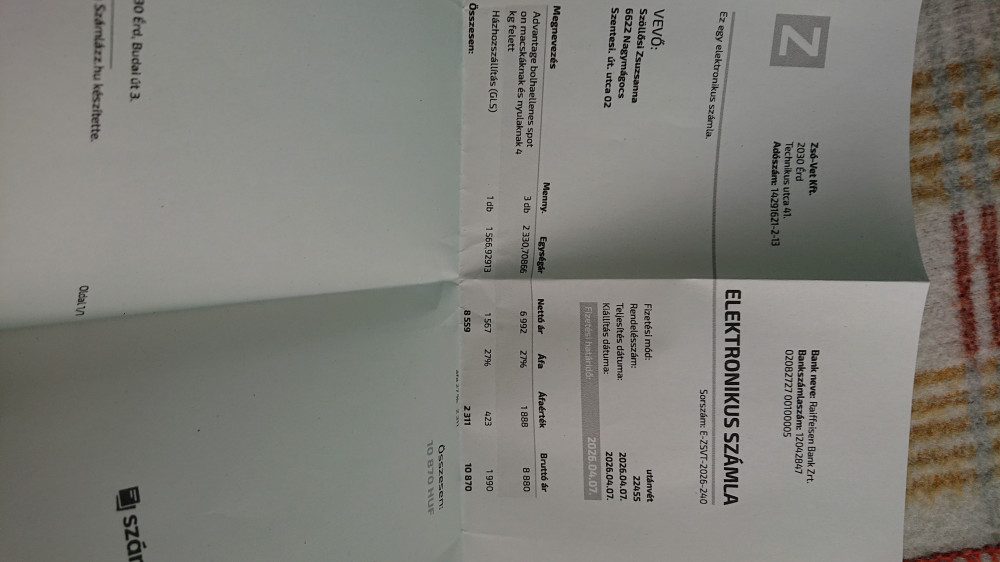   Advantage 40 MACSKA/NYÚL 0,4 ml spot on bolhaírtó <4 kg -1x
